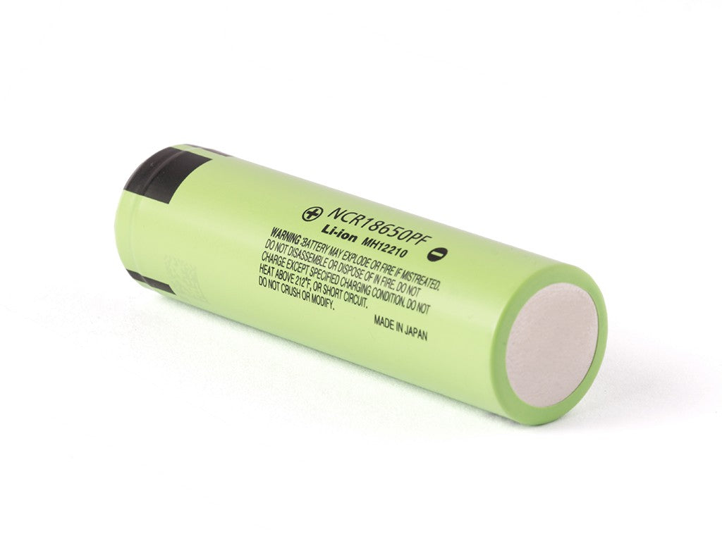 Panasonic NCR18650PF - 2900mAh, 3,6V - 3,7V Li-Ion-Akku