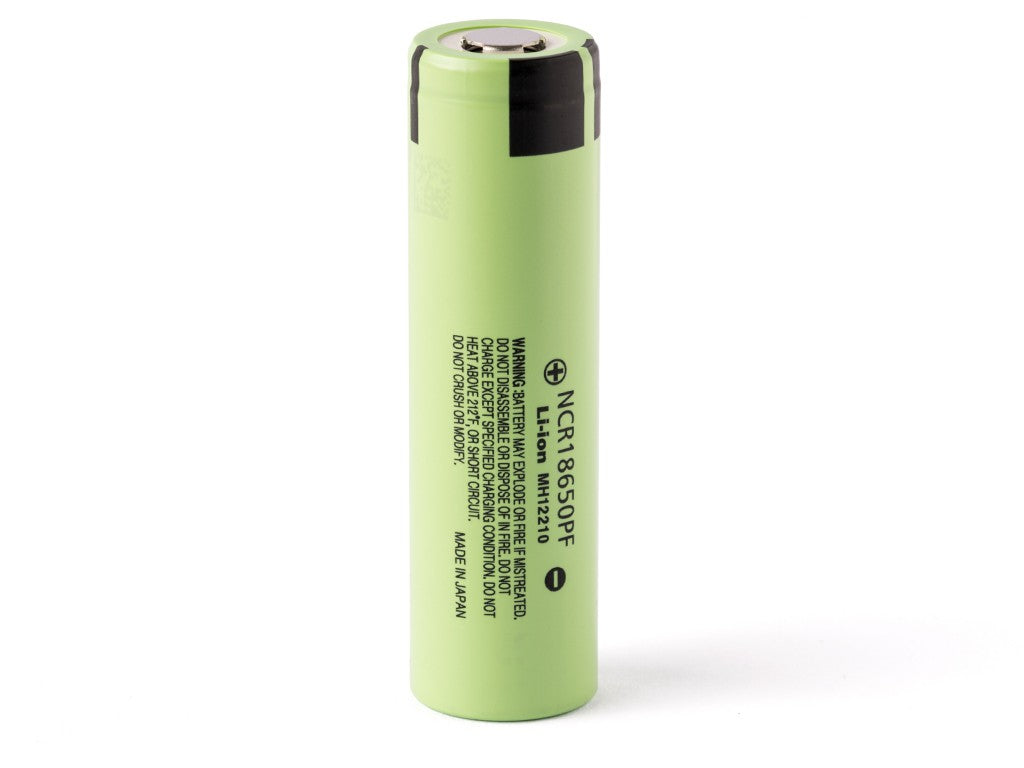 Panasonic NCR18650PF - 2900mAh, 3,6V - 3,7V Li-Ion-Akku