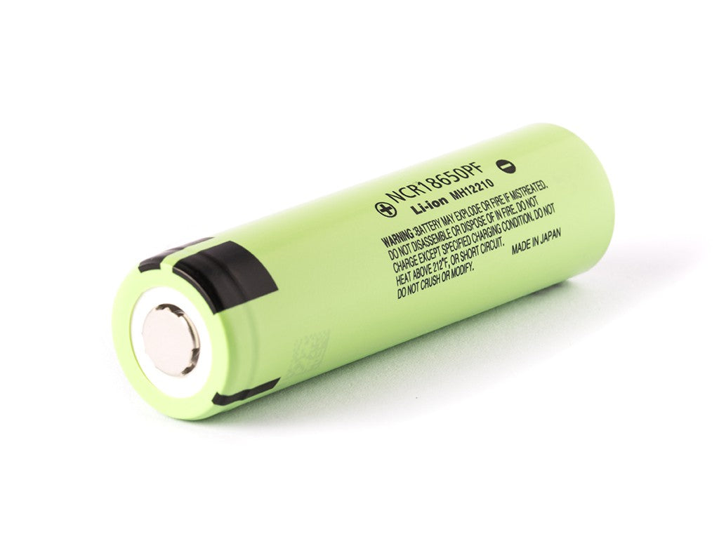 Panasonic NCR18650PF - 2900mAh, 3,6V - 3,7V Li-Ion-Akku