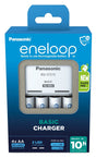 Panasonic Ladegerät Basic Charger BQ-CC51 inkl. 4 Eneloop AA