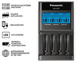 Panasonic Eneloop Pro Ladegerät BQ-CC65 für AA und AAA NiMh/NiCd Akkus