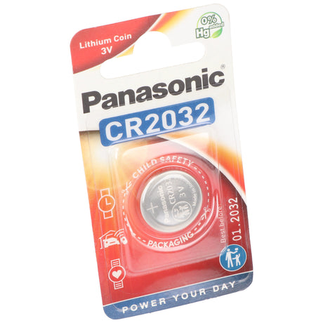 Panasonic Batterie Lithium, Knopfzelle, CR2032, 3V Electronics, Lithium Power