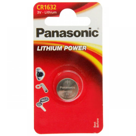 Panasonic CR1632 Lithium Batterie 3 Volt 140mAh