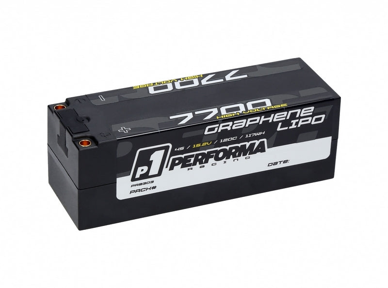 Absima Performa Racing P1 4S 7700mAh Graphene HV Lipo 15.2V 1200C