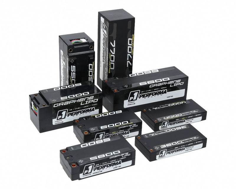 Absima Performa Racing P1 2S 4000mAh Graphene HV Lipo Shorty ULCG 7.6V 120C