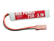 Pichler RED POWER LiPo Akku 250 mAh – 3,7 V 1S mit JST Stecker