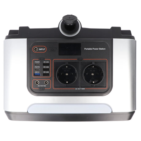 AccuCell Portable Powerstation 648Wh 700W Li-ion Powerbank XXL die unabhängige Stromversorgung