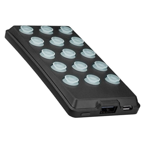 Powerbank mit Saugnäpfen für die Befestigung an der Rückseite Ihres Smartphones