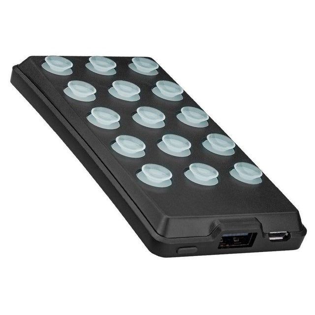 Powerbank mit Saugnäpfen für die Befestigung an der Rückseite Ihres Smartphones