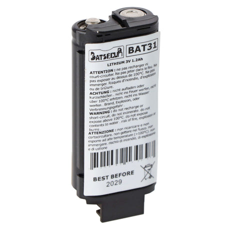 AccuCell Pufferbatterie LiMnO2 3V 1200mAh ersetzt Daitem BATLi31