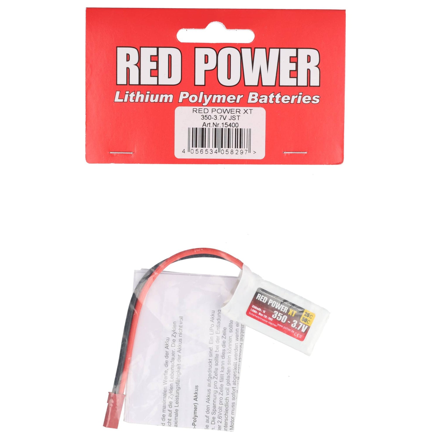 350mAh / 1S / JST / BEC
