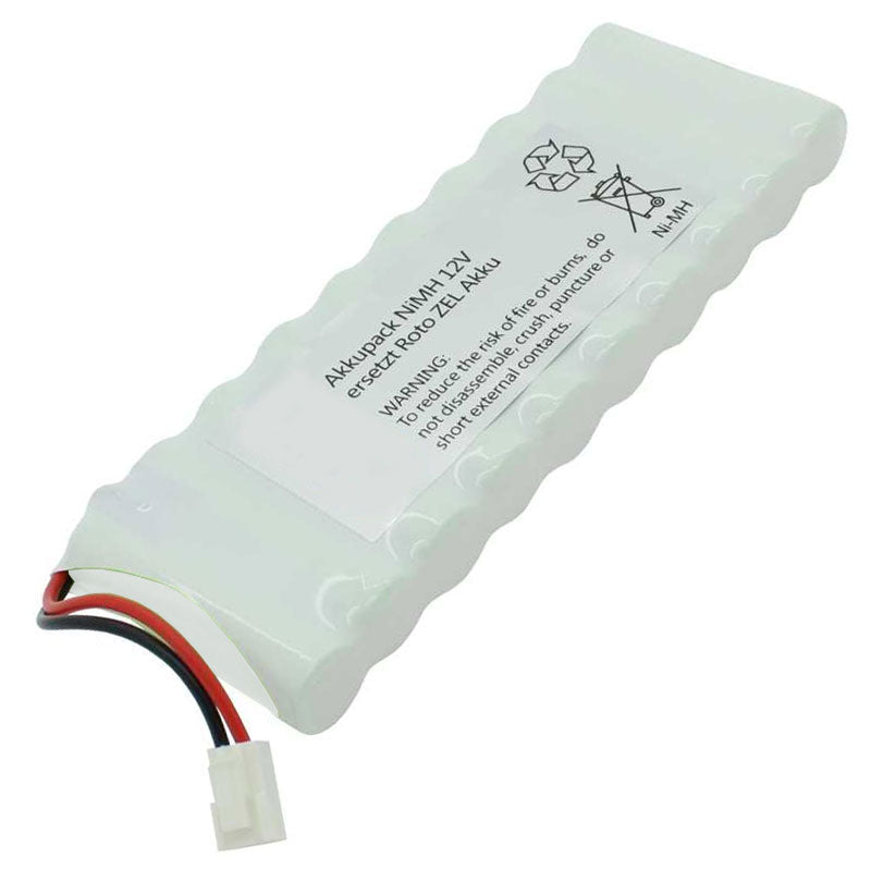Ersatzakku 12V 1800mAh Für ROTO Rollladensteuerung – Kompatibel Mit RT2, SF G2-G4, WDT-S