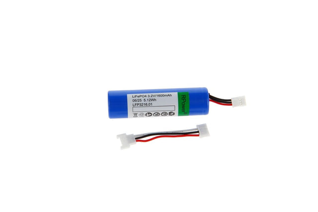 RPower Original LiFePO4 Akku LFP3216.01 für Not- und Sicherheitsbeleuchtung 3,2 V 1,6 Ah