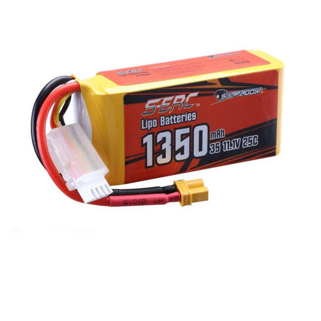 Sunpadow 3S RC Lipo-Akku 25C 11,1V 1350mAh mit XT30 (2 St.)