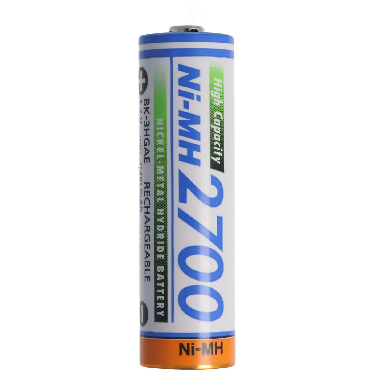 Panasonic Mignon Akku 2700mAh HR-3U 1,2 Volt BK-3HGAE/BF1