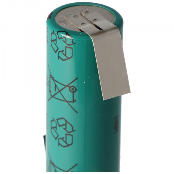 Sanyo HR-AU Twincell A-Zelle 2700 mAh mit Lötfahnen Z-Form, jetzt neu von FDK