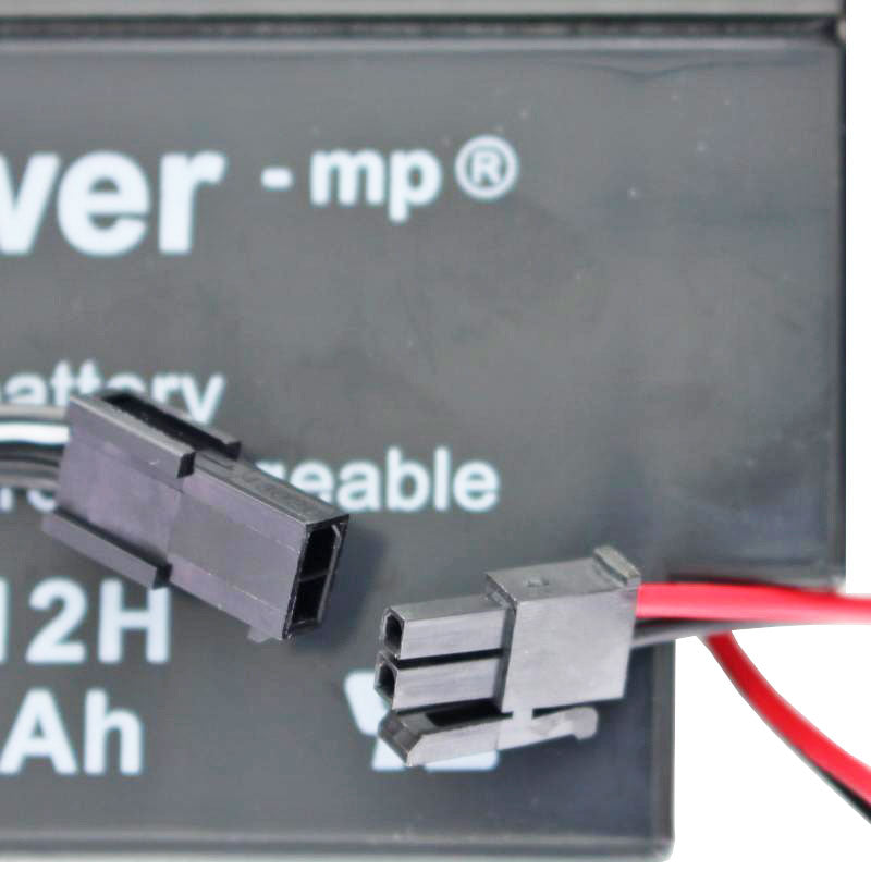 Ladegerät inklusive 1 Akku passend für den Multipower Bleiakku MP0.8-12H Heim und Haus