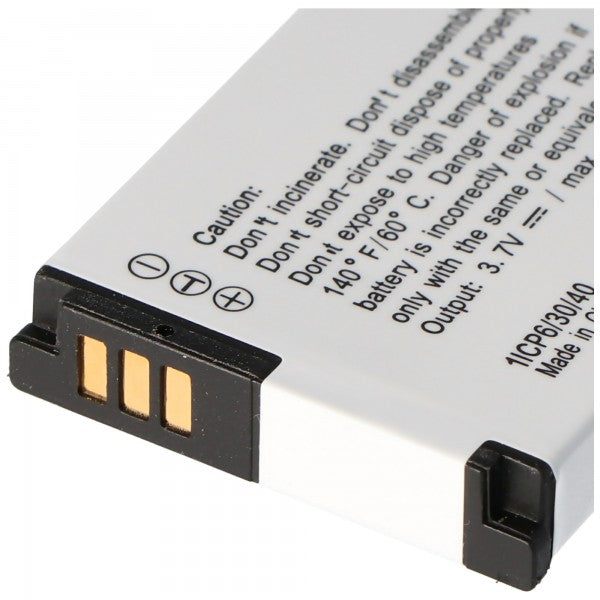 Akku passend für Samsung SLB-10A, SLB10A, ES55, HZ10W, L100