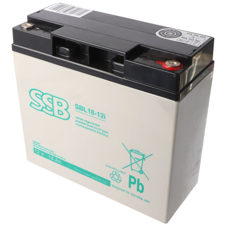 SSB SBL18-12i 12V 18Ah Bleiakku AGM Blei Gel Akku