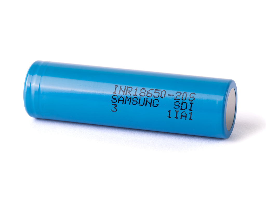 Samsung INR18650-20S 2000mAh max. 30A konstant 3,6V- 3,7V Li-ion Akku