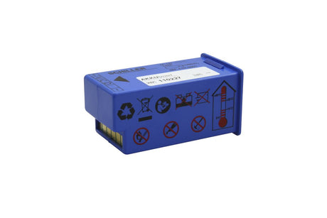 Schiller Original Lithiumbatterie für Bruker/ Schiller Defibrillator Fred easy - 12 V 2800 mAh 85x44x41 mm