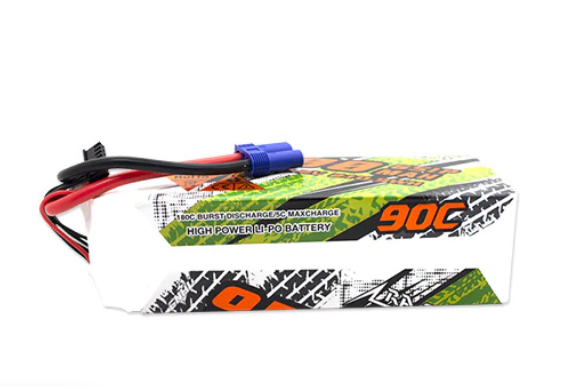 CNHL Racing Series 6S 9500mAh 22,2V 90C EC5-Stecker Lipo Akku