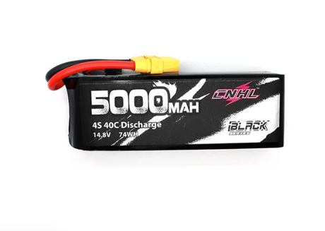 CNHL Black Series 4S 5000mAh 14,8V 40C XT90 Lipo Akku
