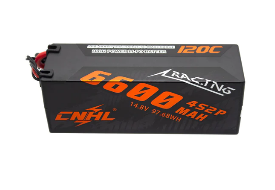 CNHL Racing Series 4S 6600mAh 14,8V 120C Hardcase T/Dean Lipo Akku