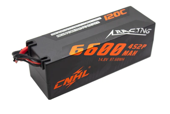 CNHL Racing Series 4S 6600mAh 14,8V 120C Hardcase T/Dean Lipo Akku