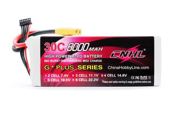 8000mAh / 5S / XT90