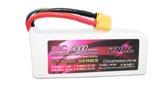 5000mAh / 4S / XT90