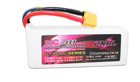 CNHL G+Plus 4S 5000mAh 14,8V 55C XT90 Lipo Akku