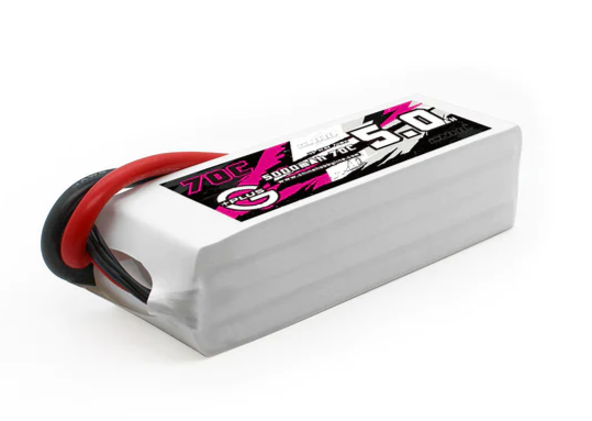 5000mAh / 4S / 6.5 mm Rundstecker