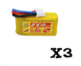 250mAh / 2S / JST