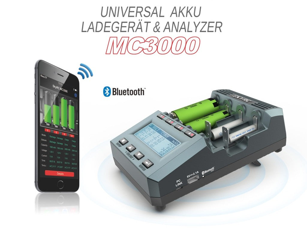 SkyRC MC3000 professionelles Universal-Analyse-Ladegerät