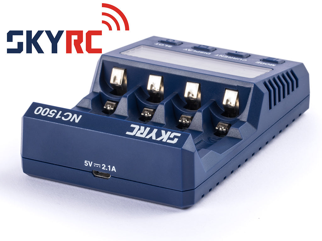SkyRC NC1500 intelligentes Analyse-Ladegerät für AA/AAA, NIMH, Akkus
