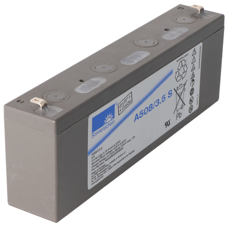 Exide Sonnenschein Dryfit A508/3.5 S Blei Akku, Anschluss 4,8mm