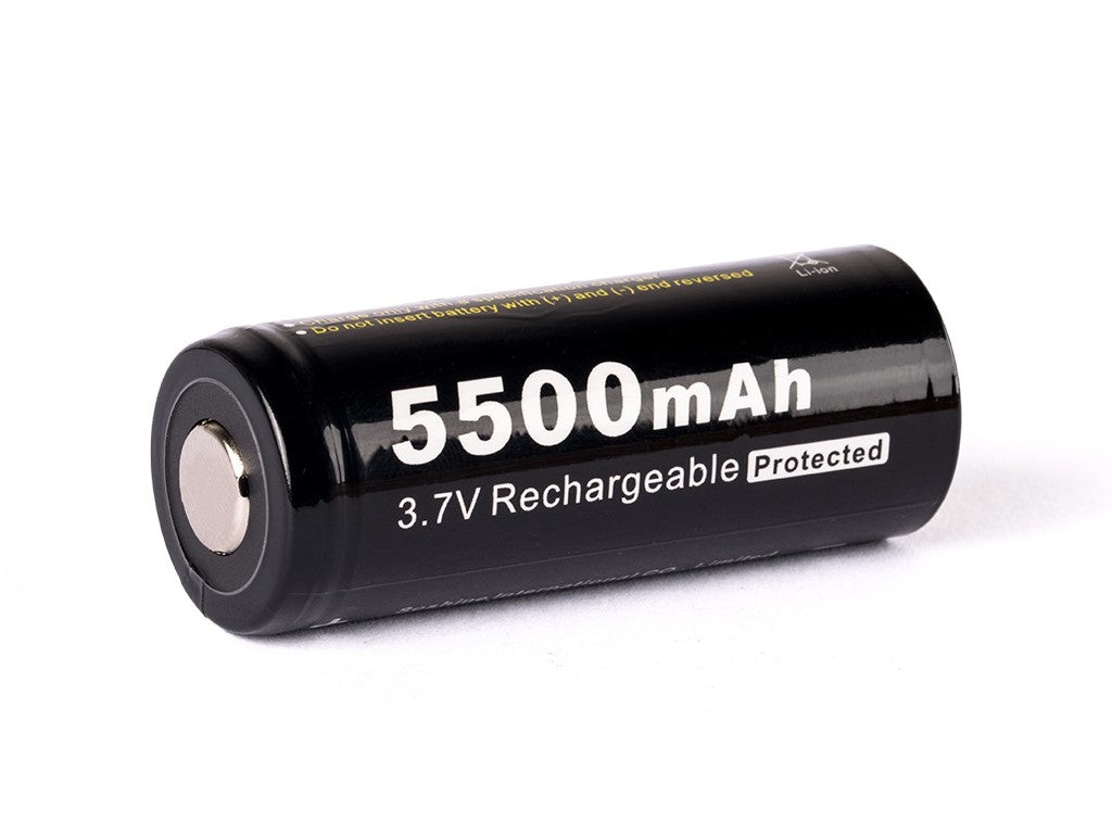Soshine 26650 5500mAh 3,6V - 3,7V Li-Ion-Akku PCB (Button Top)
