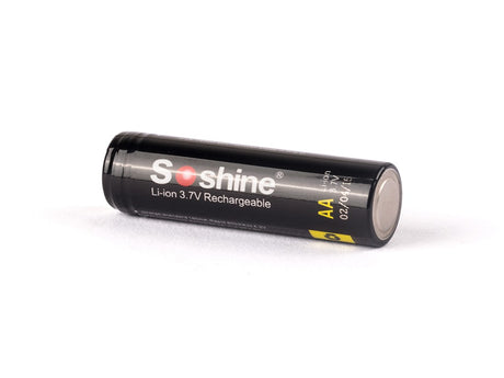 Soshine 14500/AA - 800mAh 3,6V - 3,7V Li-Ion-Akku PCB geschützt
