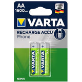 Varta Akku für Siemens Gigaset 3015 S 1,2V 1600mAh