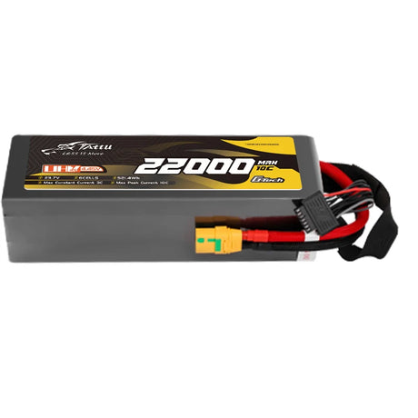 TATTU 22000mAh 6S 10C UHV 23,7V LiPo-Akku mit XT90S-F-Anschluss