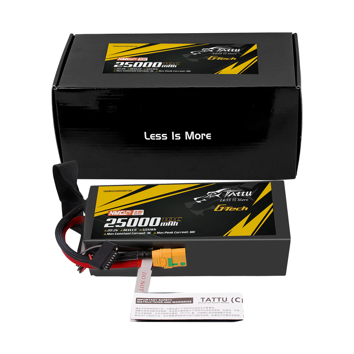 25000mAh / 6S / XT90-S