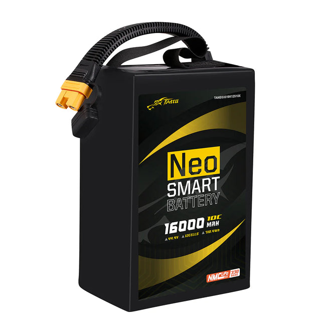 Tattu NEO Compact 16000mAh 44,4V 10C 12S1P Smart-Akku mit AS150U-F-Stecker