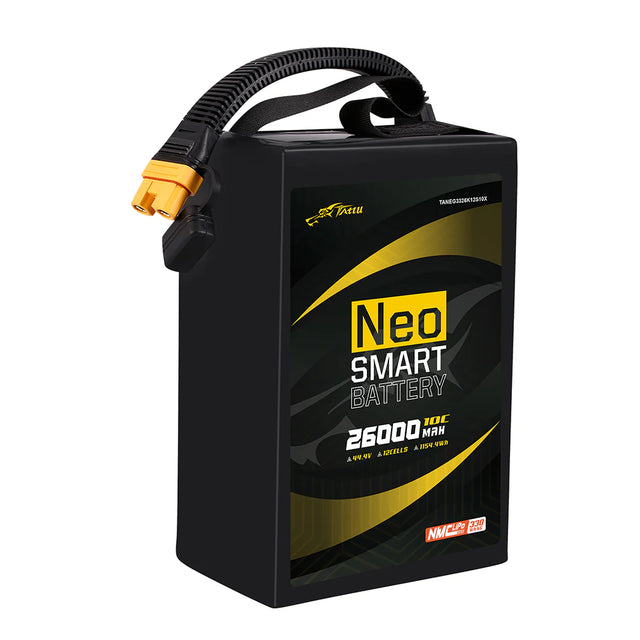 Tattu NEO Compact 26000mAh 44,4V 10C 12S1P Smart-Akku mit AS150U-F-Stecker