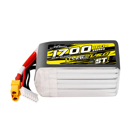 Tattu R-Line 1700mAh 160C 22,2V 6S1P LiPo-Akku mit XT60-Stecker