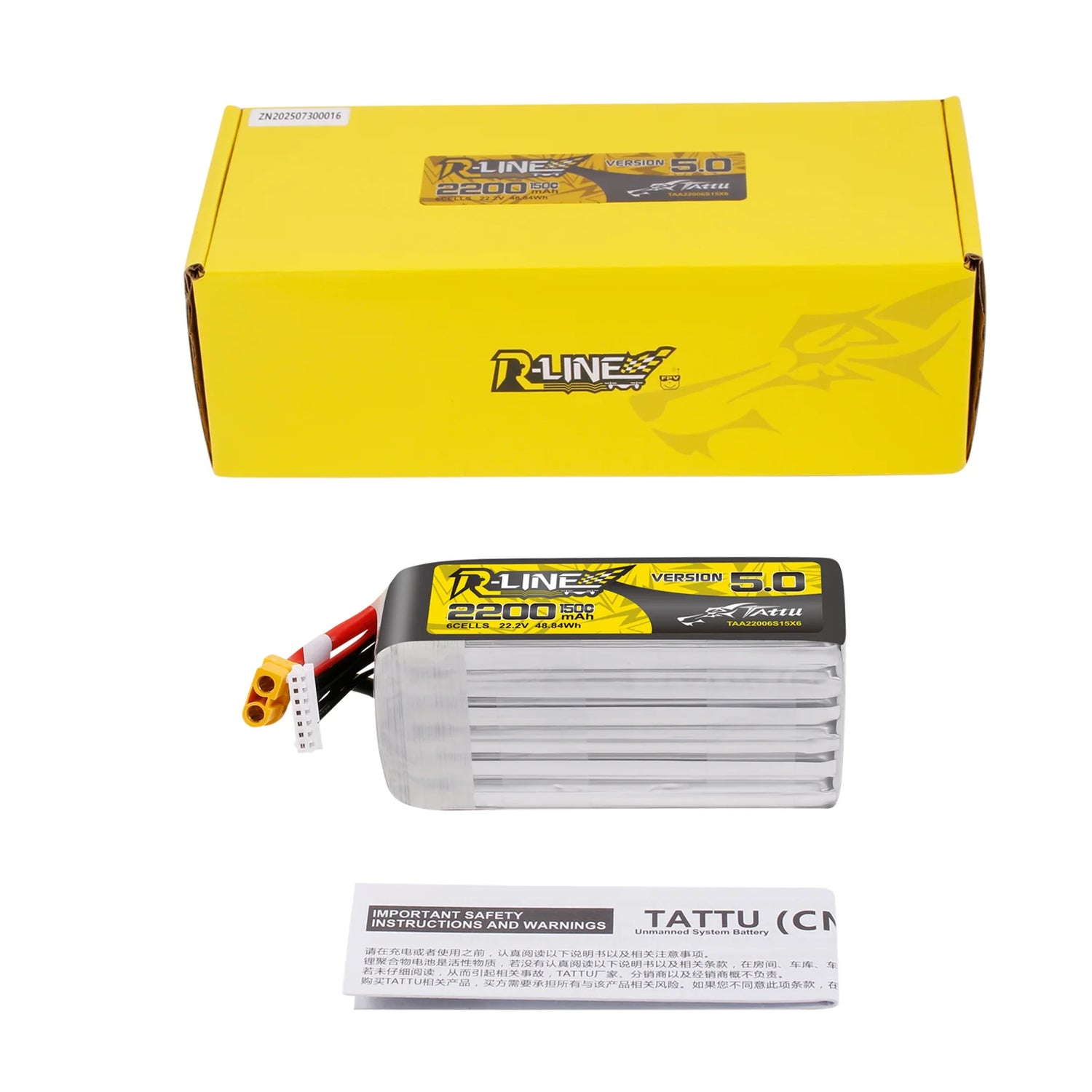 2200mAh / 6S / XT60U-F