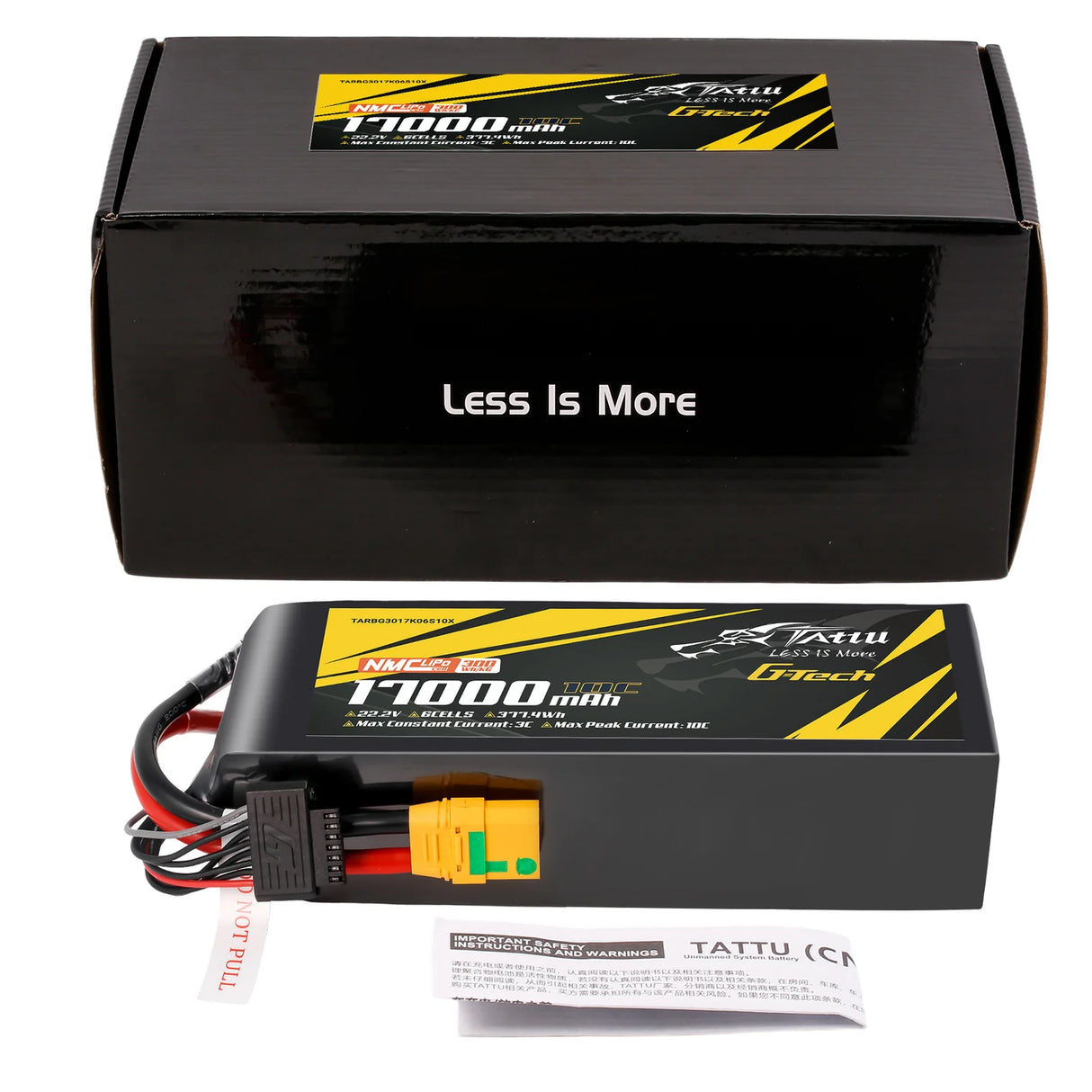 17000mAh / 6S / XT90S-F