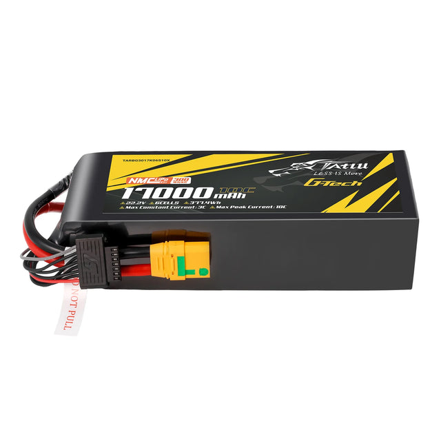 Tattu Semi-Solid State 300Wh/kg 17000mAh 10C 22,2V 6S1P G-Tech LiPo-Akkupack mit XT90S-F-Stecker