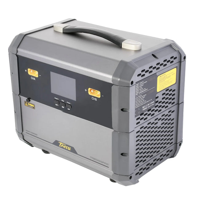 Tattu TA9000 PLUS Zweikanal-Smart-Ladegerät 120A/9000W für 12-24S Smart-Akkus