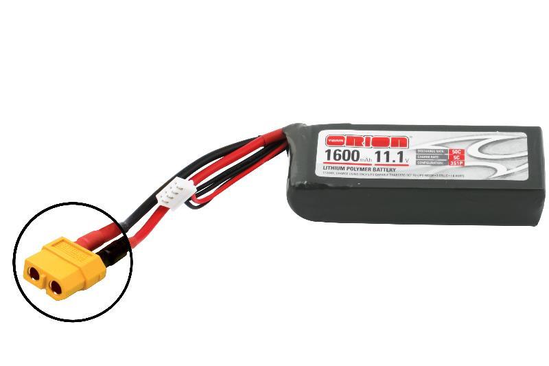 Absima Team Orion LiPo 1600 3S 11,1V 50C XT60